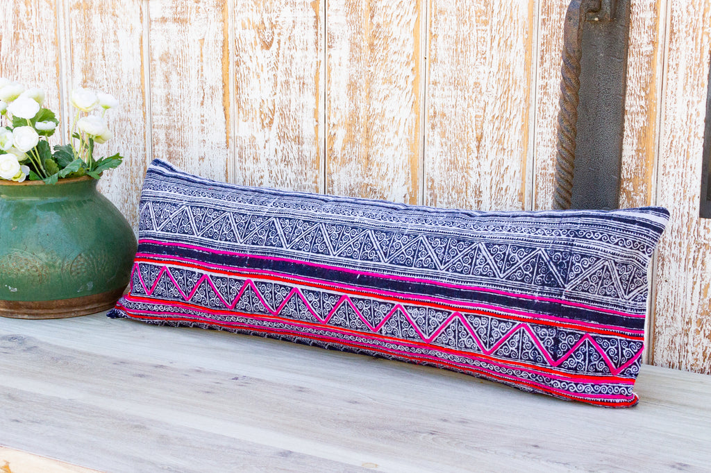 Lahu Hamong Batik Lumbar Pillow (Trade)