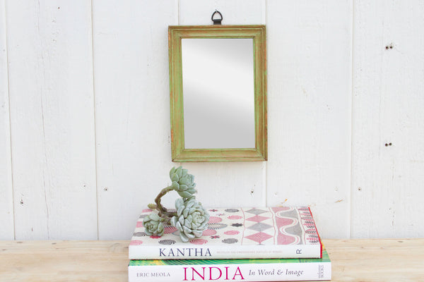 Olive Colonial Accent Mirror