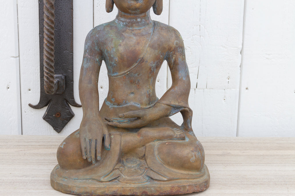 Tall Southeast Asian Bronze Buddha
