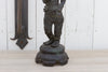 Antique Indian Oxidized Brass Statue