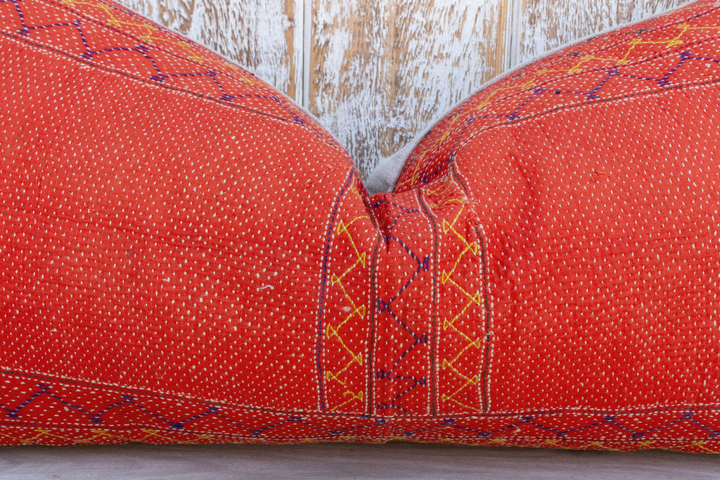 Moonga Sindh Sami Quilt Lumbar Pillow (Trade)