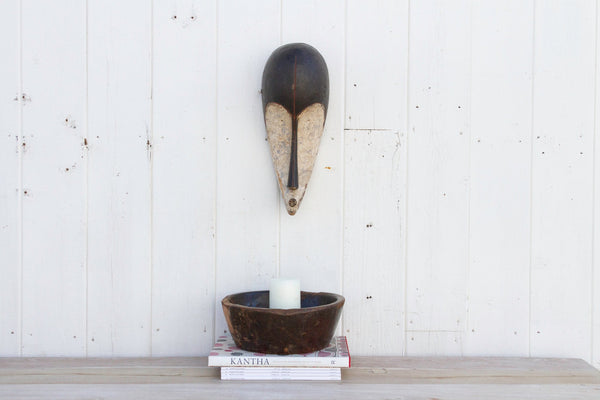 Antique Painted African Fang Mask