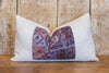Baiza Metallic Embroidered Lumbar Pillow (Trade)