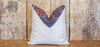 Metallic Embroidered Square Pillow (Trade)