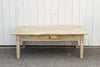 Early 1800's French Bleached Oak Coffee Table (Trade)