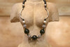 Vintage Onyx & Hand Made Sterling Silver Necklace (Trade)