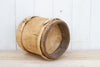 Rustic Bamboo Rice Container