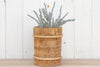 Weathered Bamboo Vegetable Container