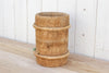 Weathered Bamboo Vegetable Container