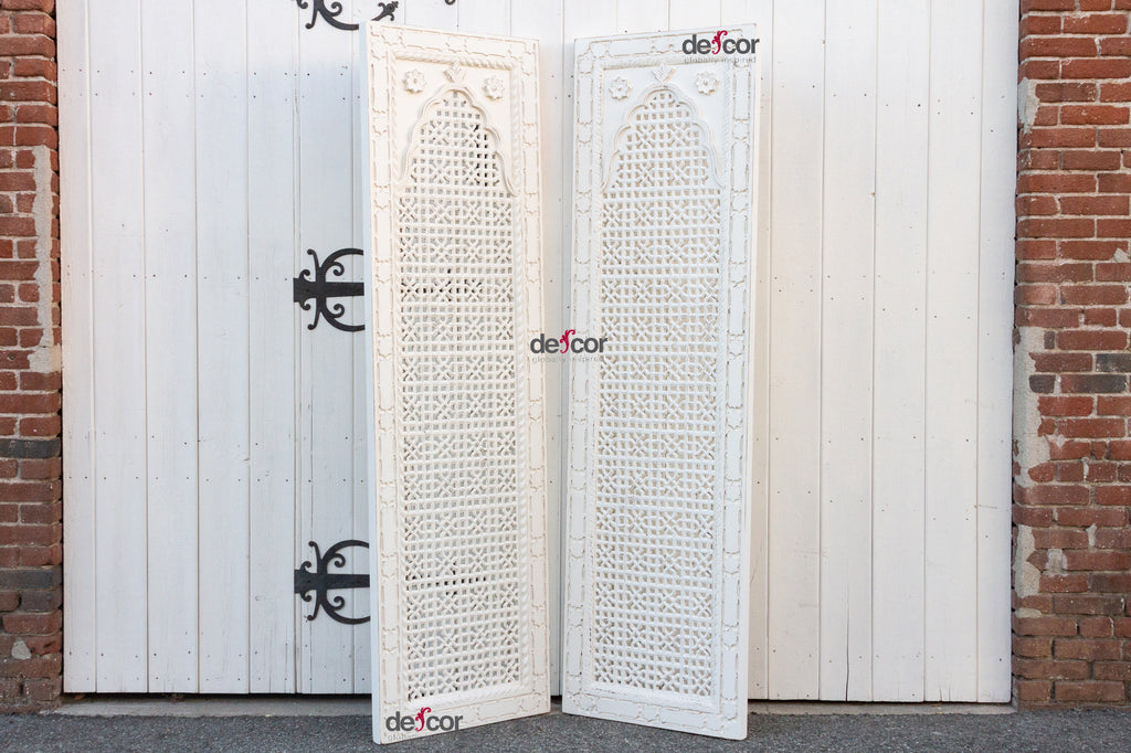 Pair of Arched Mihrab Door Panels