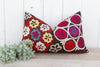 Spring Bloom Suzani Lumbar Pillow