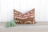 Oak Leaf Suzani Lumbar Pillow