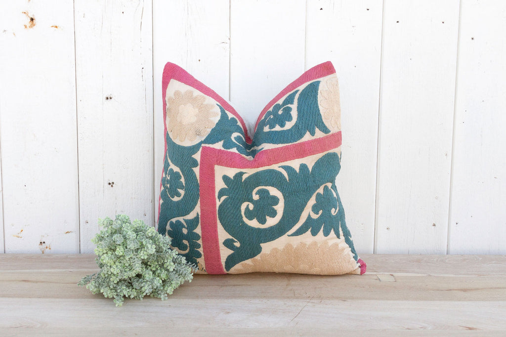 Mushkaan Vintage Suzani Pillow