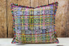 Vibrant Patchwork Tribal Pillow (Trade)