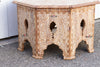 Finely Inlaid Mandawa Octagonal Coffee Table (Trade)