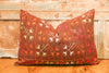Anusri Phulkari Lumbar Pillow (Trade)