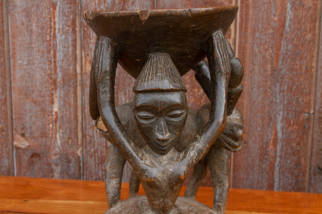 Tribal African Carved Stool