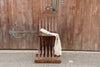 Antique Carved Mother of Pearl Chair