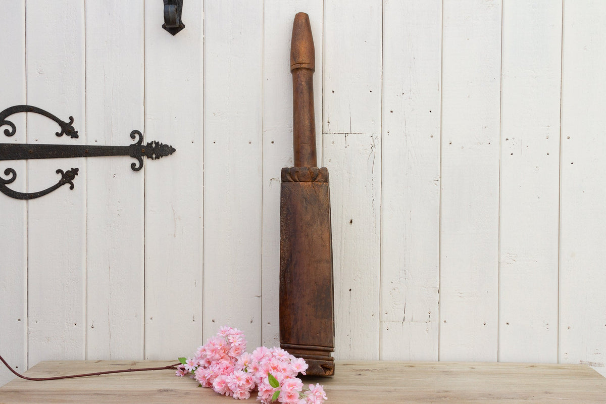 Antique Rustic Thai Loom Post (Trade)– DE-COR | Globally Inspired