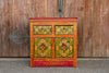 Antique Tibetan Hand Painted Altar Cabinet
