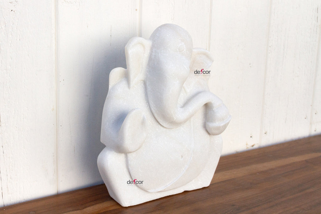 Handcarved Artisanal Marble Ganapati