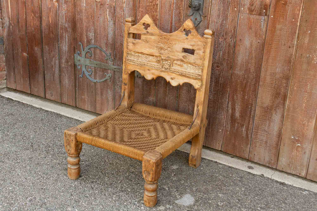 Swat Valley Primitive Pidda Low Chair