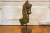 Carved Horse On Stand (Trade)