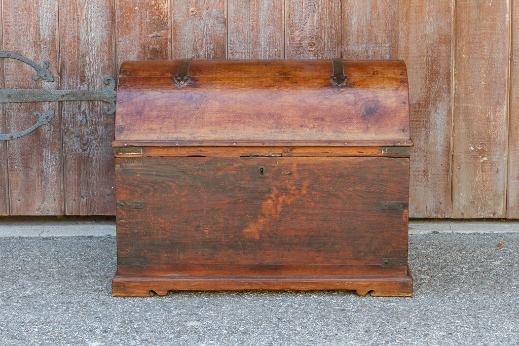 Antique Spanish Dome Top Trunk