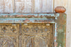 Charming Painted Cast Iron Balcony Headboard