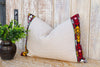 Qia Linen Tribal Border Pillow (Trade)