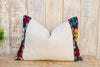 Vedie Linen Tribal Border Pillow (Trade)