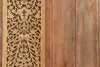 Dazzling Carved Floral See-Through Panel