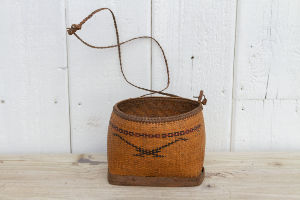 Small Antique Burmese Basket