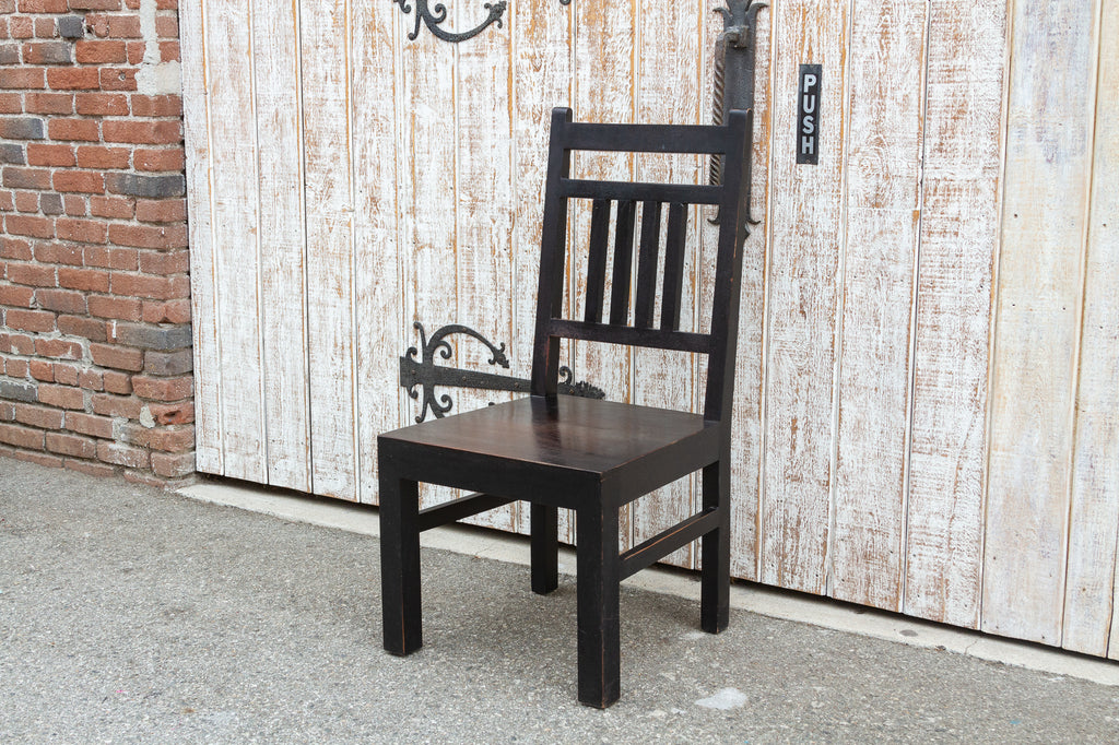 Rustic Solid Teak Colonial Chair