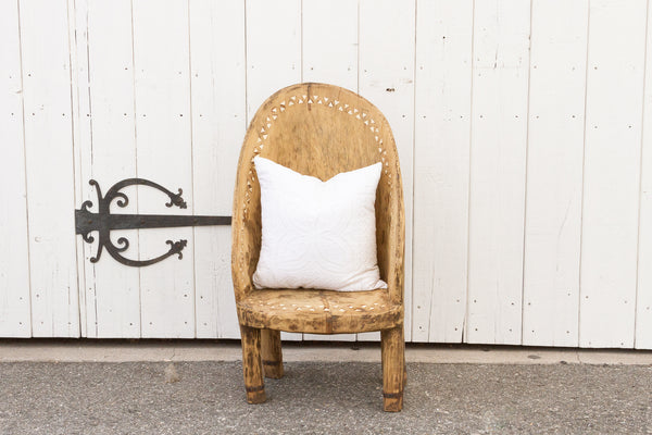 Farmhouse Bleached & Inlaid Naga Chair
