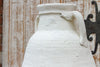 Lamia Greek White Vessel Pot (Trade)