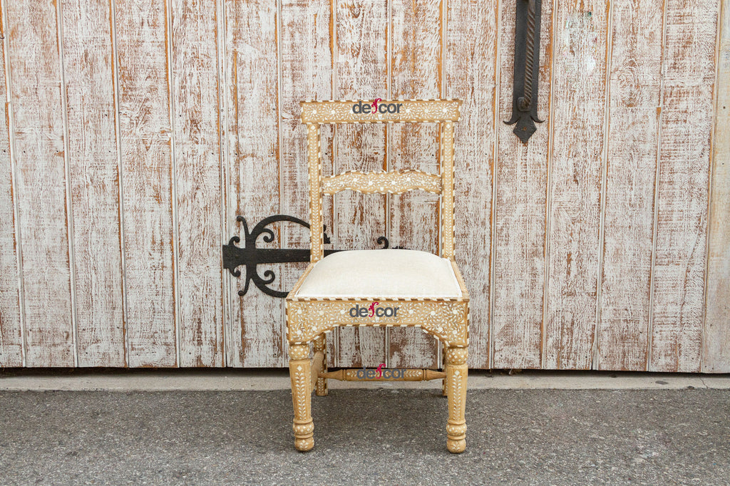 British Colonial Inlaid Chair