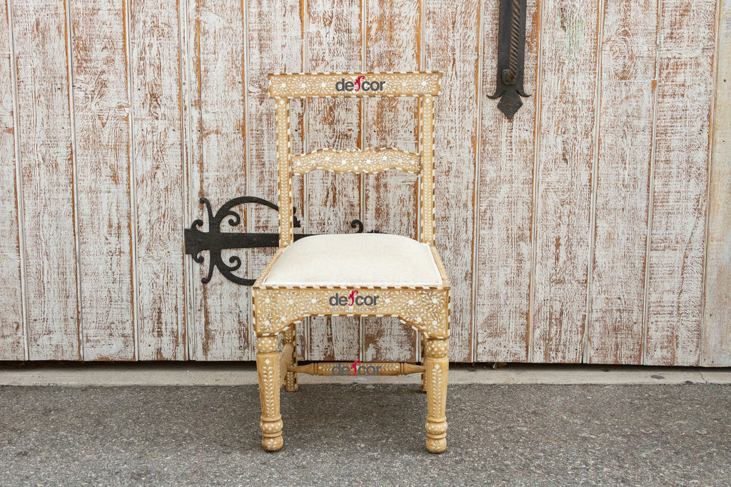 British Colonial Inlaid Chair (Trade)