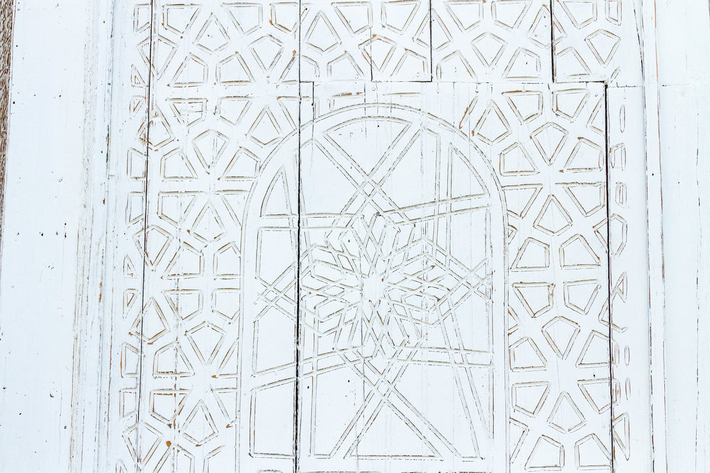 Grand Antique Moroccan Entrance Door