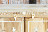 Charming Tree of Life Inlaid Bleached Buffet Cabinet (Trade)