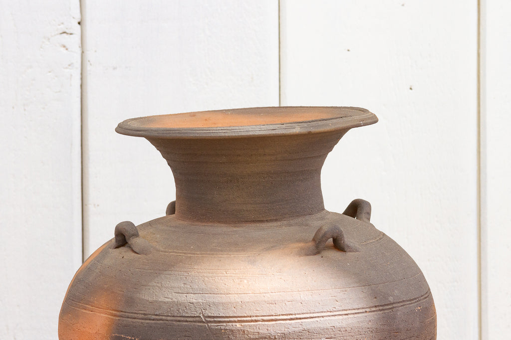 Rustic Terracotta Asian Water Pot