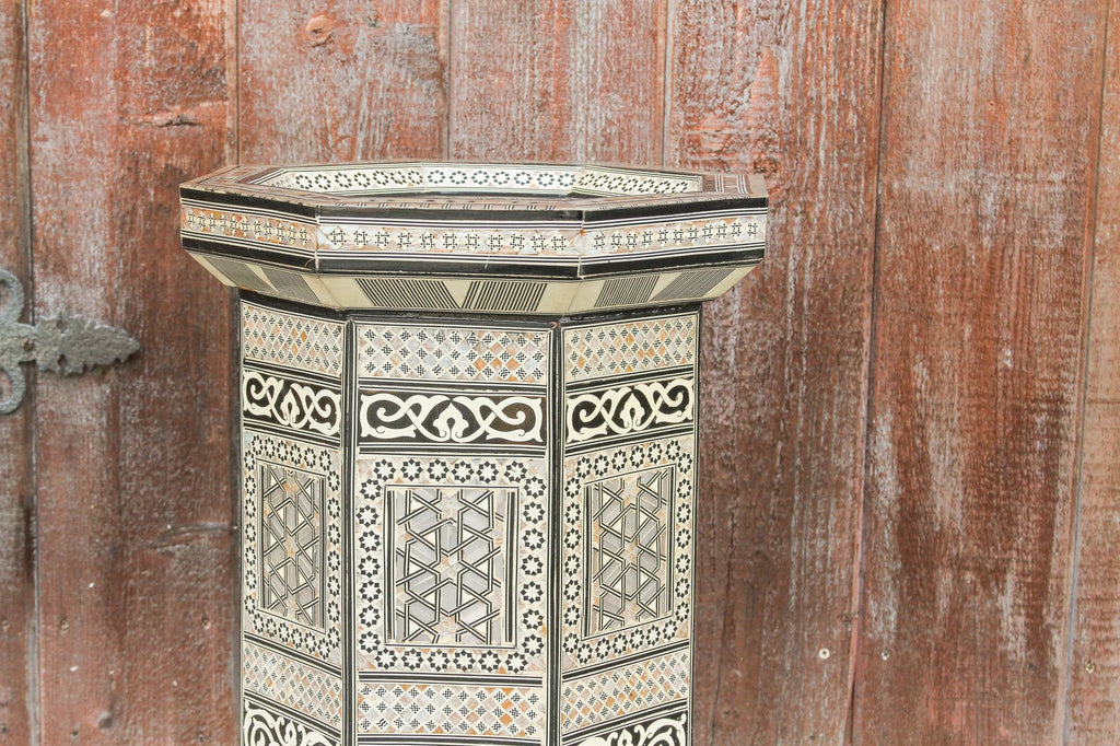 Marquetry Octagonal Side Table (Trade)