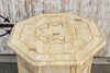 Bleach Wood Moorish Marquetry Inlay Side Table (Trade)