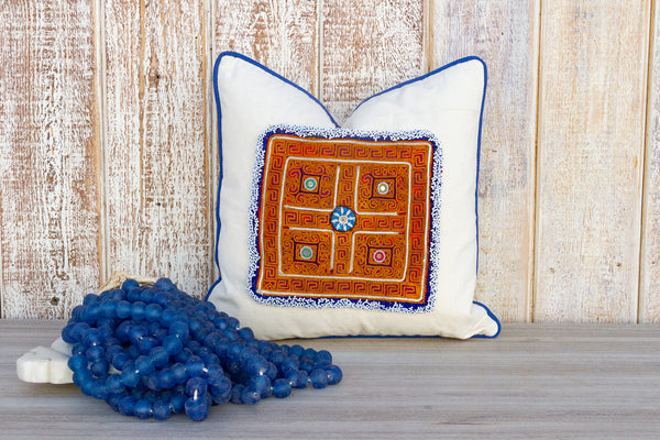 Dhaval Vintage Boho Throw Pillow Cover