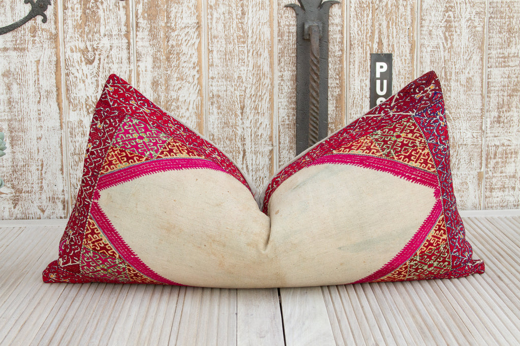 Antique Charmi Sindh Silk Pillow (Trade)
