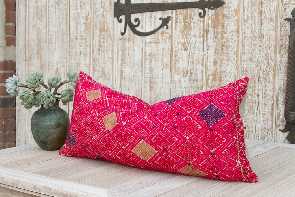 Antique Erina Sindh Silk Pillow (Trade)