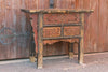 Graceful Carved Drawer Console