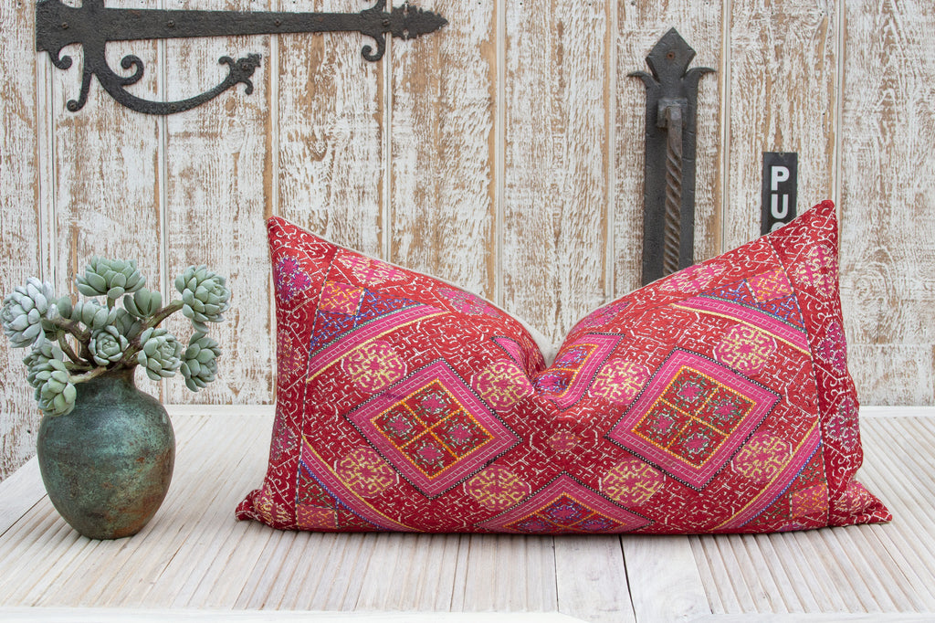 Antique Nami Sindh Silk Pillow