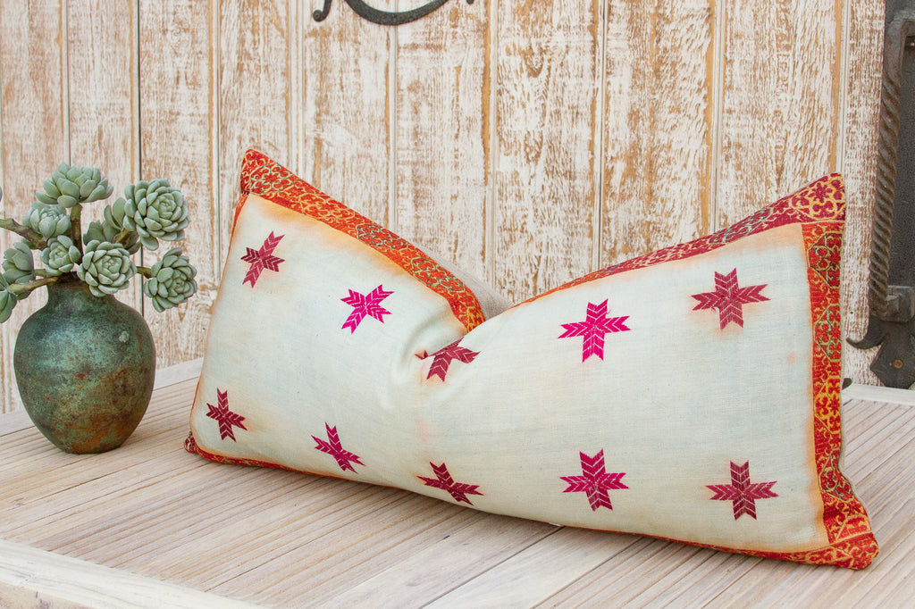 Antique Tamira Sindh Silk Pillow (Trade)