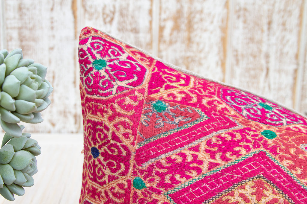 Antique Uma Sindh Silk Pillow (Trade)